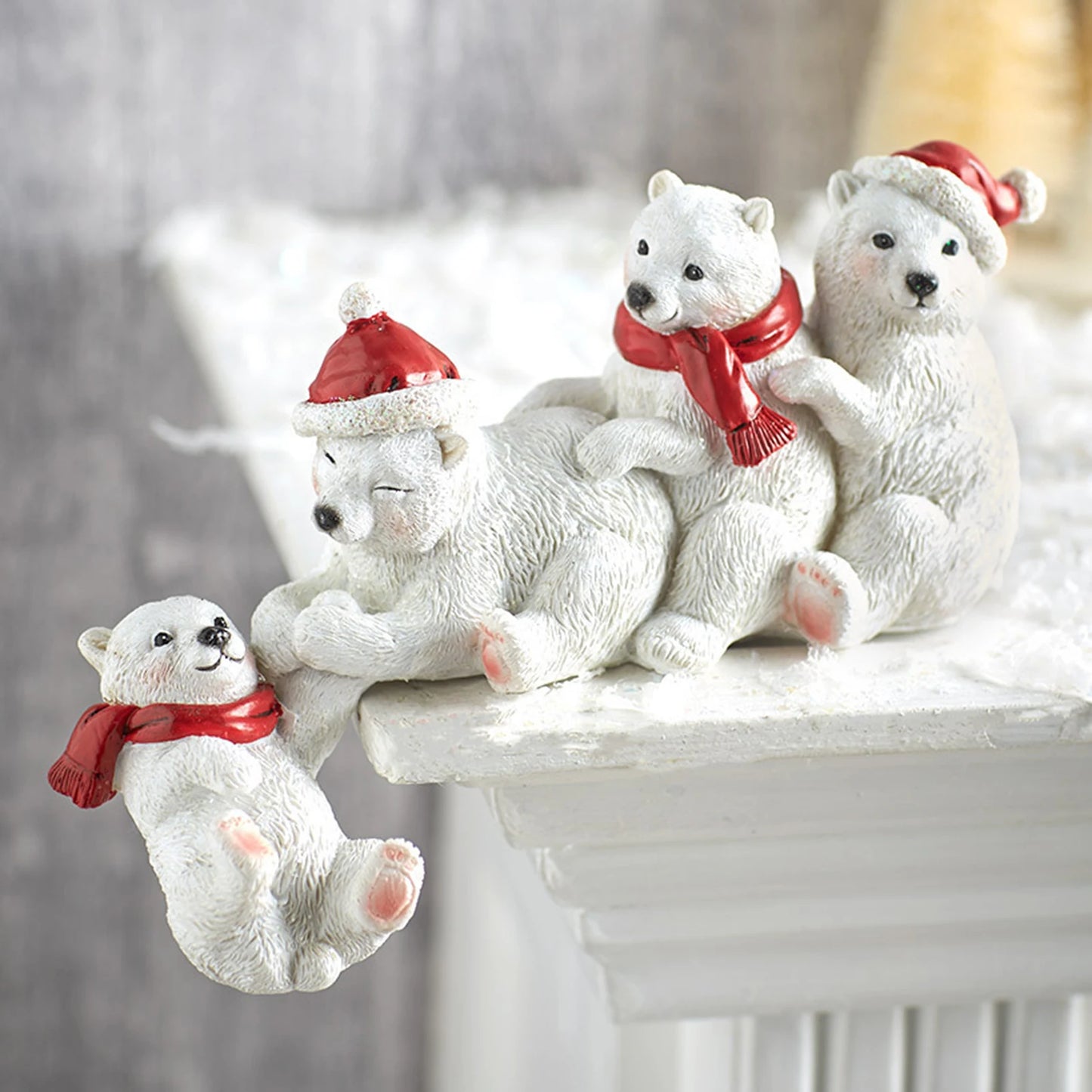 Bear Family Christmas Decoration