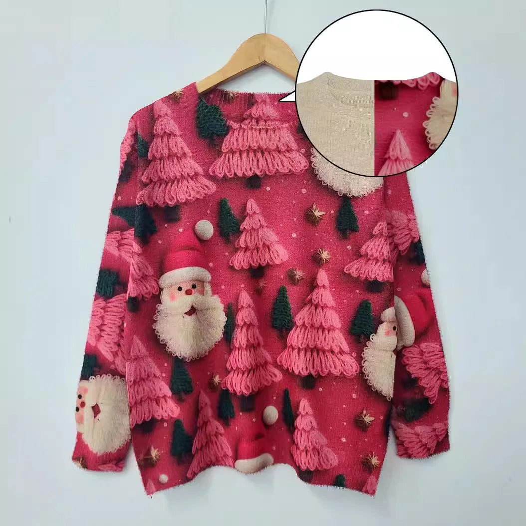 2024 New Autumn And Winter Fashionable And Cute Christmas Sweater